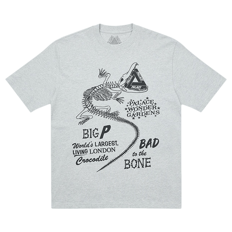 Palace Chomper T-Shirt "Grey Marl"