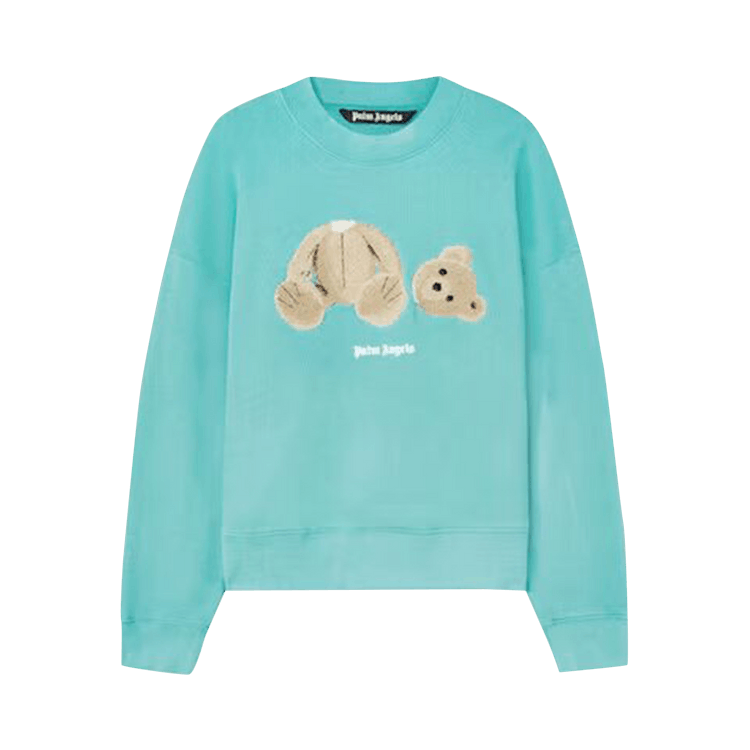 Palm Angels Bear Crewneck "Blue"