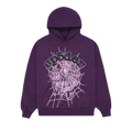 Sp5der Web Hoodie "Grape"