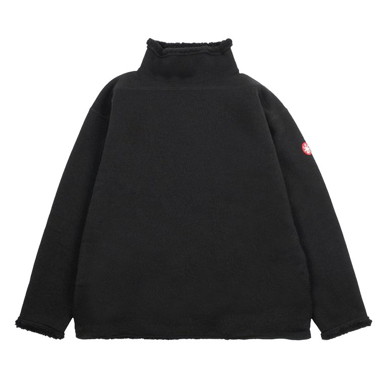 Cav Empt High Neck Fleece Pullover "Black"