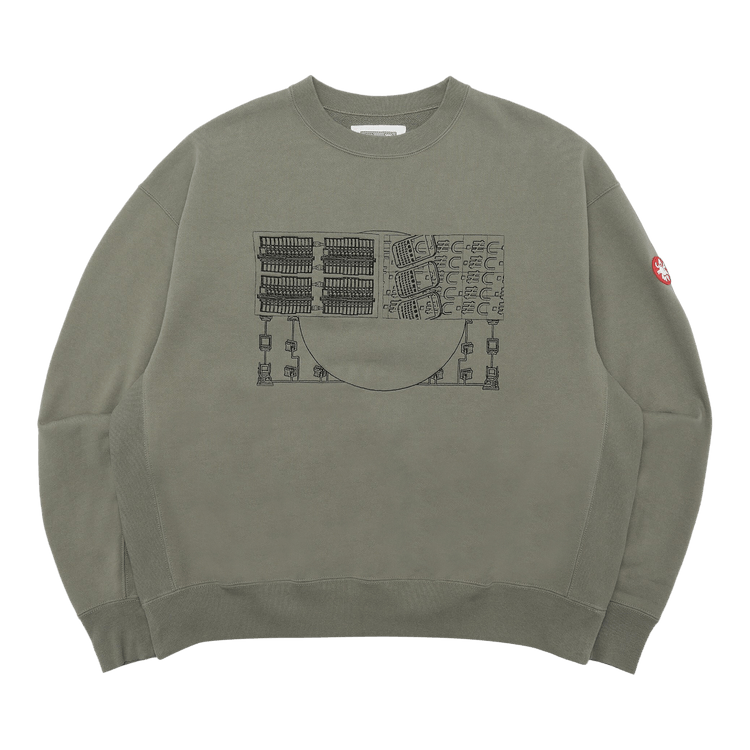 Cav Empt Not Identical To Crewneck "Green"