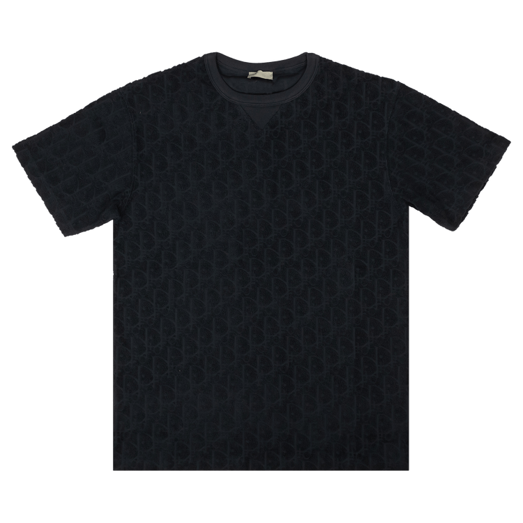 Dior Terry Oblique T-Shirt "Black"