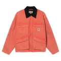 Stussy Washed Canvas Shop Jacket "Orange"