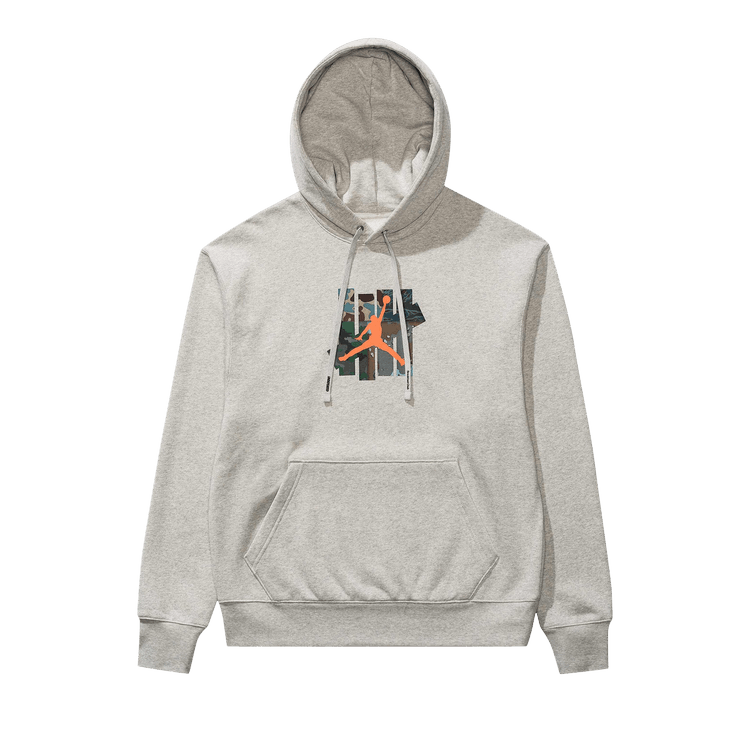 Air Jordan x UNDEFEATED Strikes Hoodie "Grey Heather"
