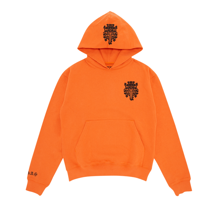 Chrome Hearts Vine Dagger Hoodie "Orange"