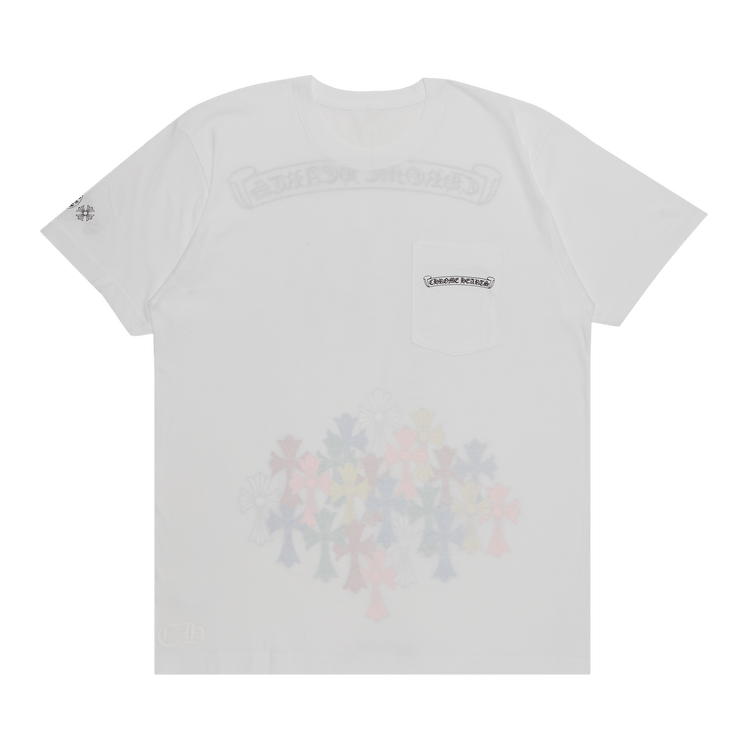 Chrome Hearts Multicolor Cross T-Shirt "White"