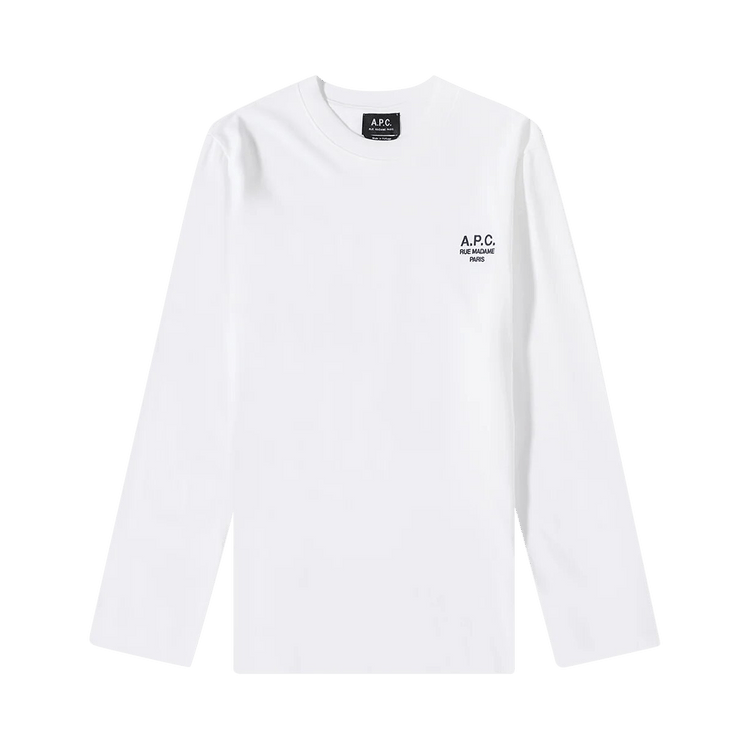 A.P.C. Olivier Long-Sleeve T-Shirt "Heathered Ecru"