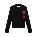 Ami De Coeur Cardigan "Black/Red"