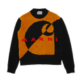 Marni x Carhartt WIP Roundneck Sweater "Black"