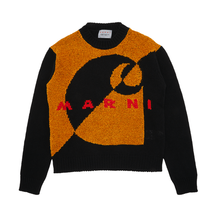 Marni x Carhartt WIP Roundneck Sweater "Black"