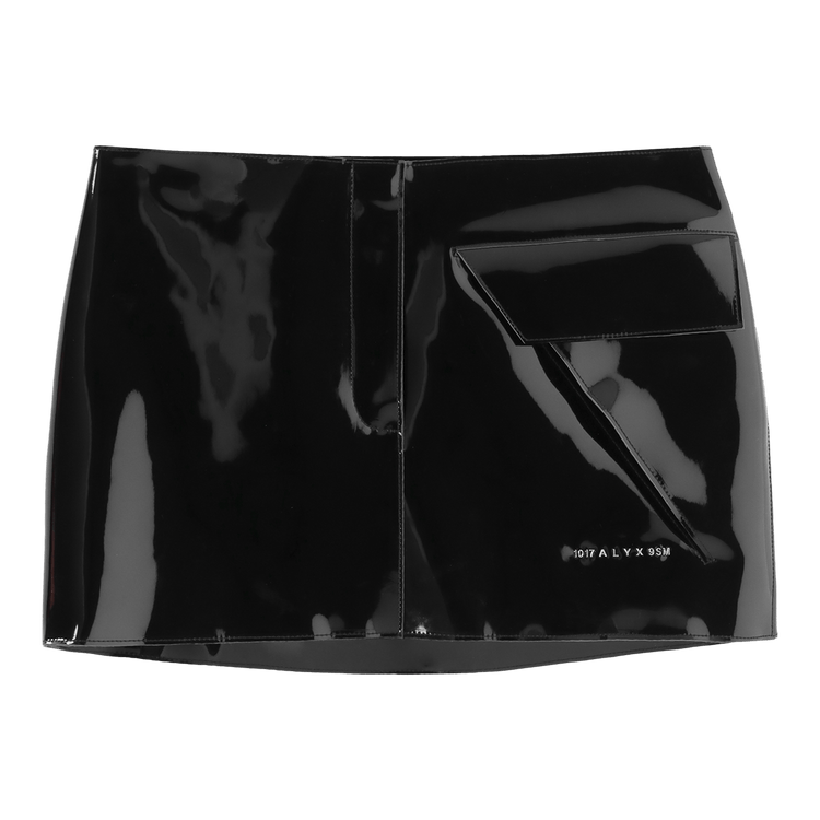 1017 ALYX 9SM PVC Mini Skirt "Black"