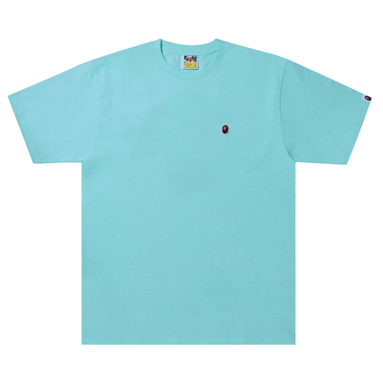 BAPE Ape Head One Point Tee "Blue/Sax"
