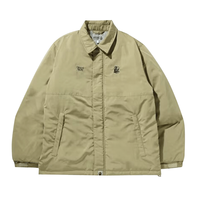 BAPE Ursus Puffer Blouson Jacket "Beige"