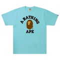 BAPE College Tee "Blue/Sax"