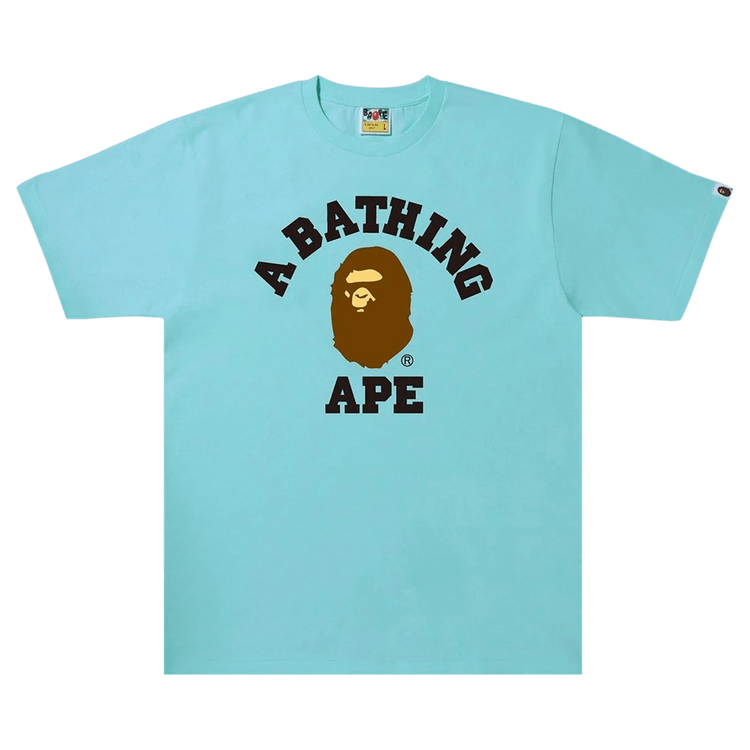 BAPE College Tee "Blue/Sax"