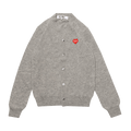 Comme des Garçons PLAY x Invader Cardigan "Grey"