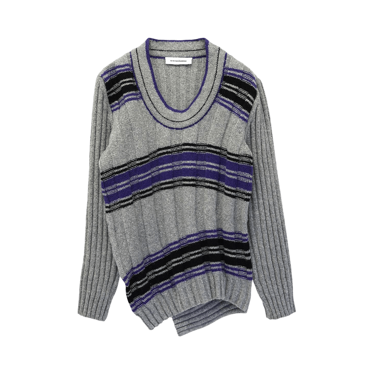 Kiko Kostadinov Brutus Jumper "Grey Melange/Aura"