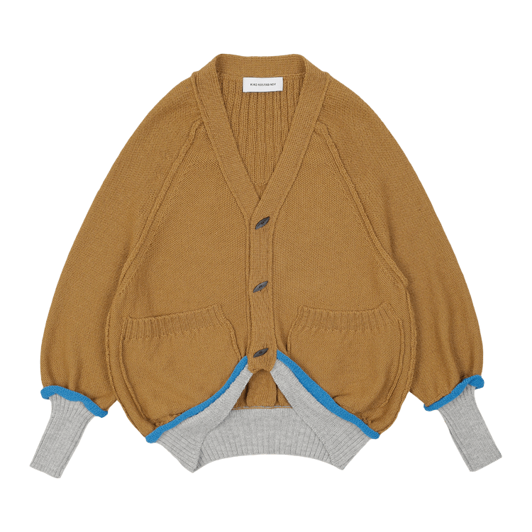 Kiko Kostadinov Iblish Cardigan "Dijon/Beige"