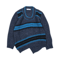 Kiko Kostadinov Brutus Jumper "Navy Melange/Cobalt"