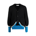 Kiko Kostadinov Iblish Cardigan "Black/Cobalt"