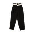 Ambush Folded Waist Pants "Black"