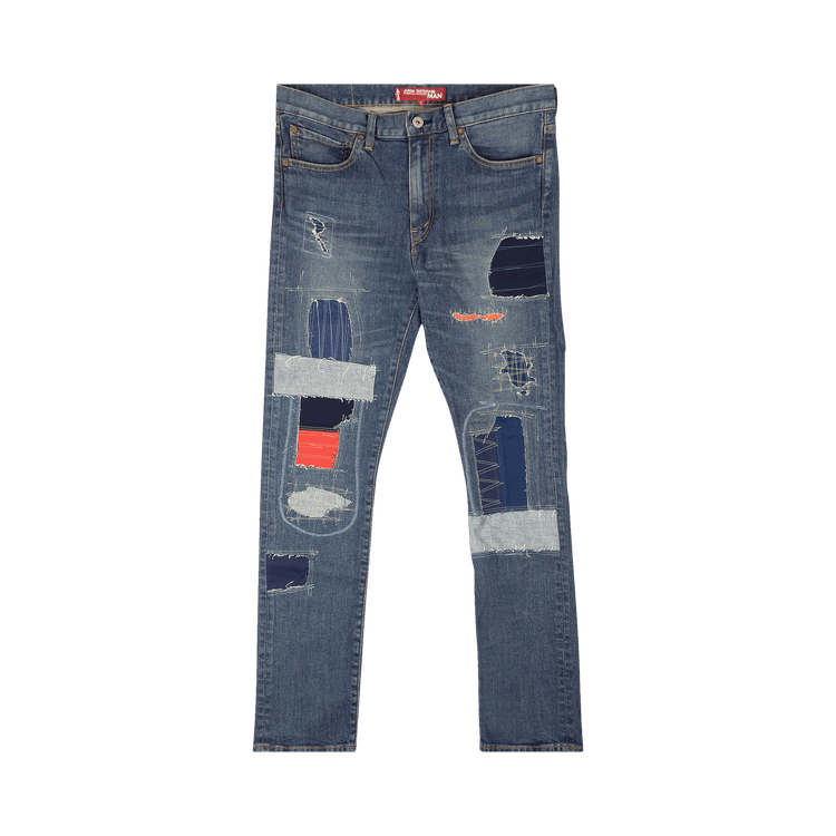 Junya Watanabe Patchwork Jeans "Blue"