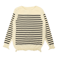 Junya Watanabe Striped Sweater "Off White"