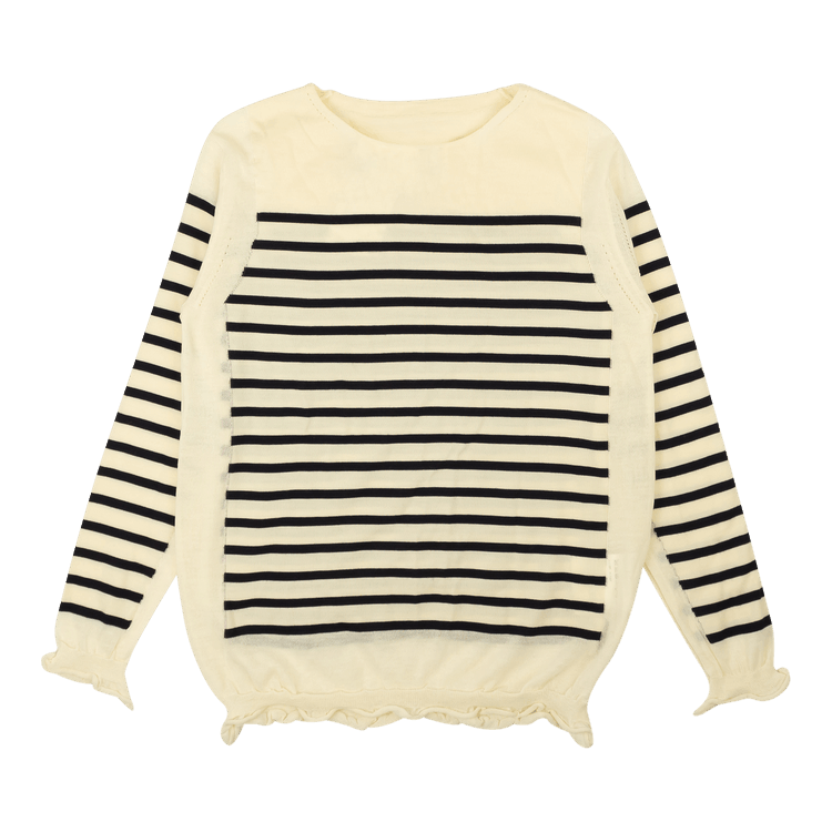 Junya Watanabe Striped Sweater "Off White"