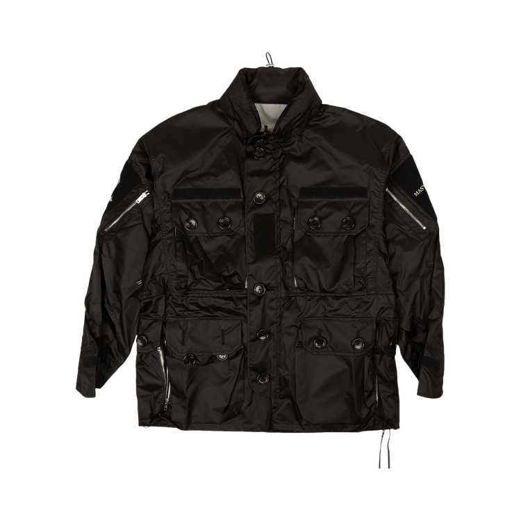 Mastermind Commando Military Inspired Jacket "Black"