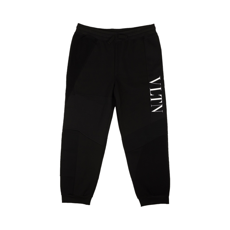 Valentino Patchwork VLTN Logo Pants "Black"