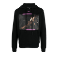 Off-White Caravaggio Print Hoodie "Black Cyclamen"