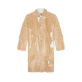 Diesel D-Roku-Long-FS Jacket "Tan"