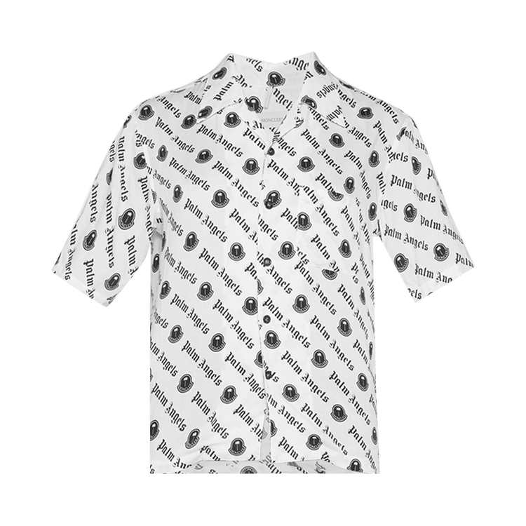Moncler Genius x Palm Angels Shirt "White/Black"