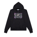 Off-White Arrow Caravaggio Mercy Skat Hoodie "Black/Orchid"