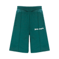 Palm Angels Classic Track Shorts "Green/White"