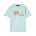 Palm Angels PA Bear Classic Tee "Light Blue/Brown"