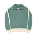 Rhude RB Knit Track Jacket "Ivory/Sage"