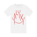 1017 ALYX 9SM Dripping Face Tee "White"