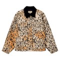 Stussy Washed Canvas Shop Jacket "Leopard"