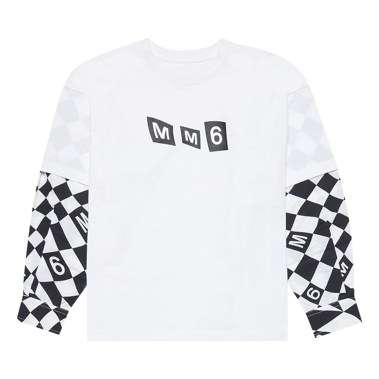 MM6 Maison Margiela Kids Long-Sleeve T-Shirt "White"