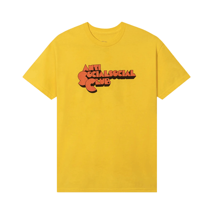 Anti Social Social Club Clamps Tee "Daisy Yellow"