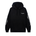 Anti Social Social Club I Get Into It Tie Dye Hoodie "Black"