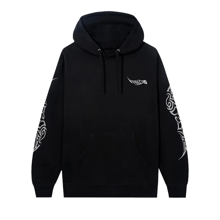 Anti Social Social Club I Get Into It Tie Dye Hoodie "Black"