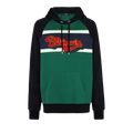 Balmain 70s Hoodie "Multicolor/Rouge Vif"