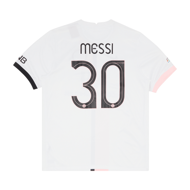 Pre-Owned Paris Saint-Germain Champions League Messi #30 Away Jersey "White"