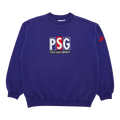 Vintage Paris Saint-Germain Home Stadium Sweatshirt "Blue"