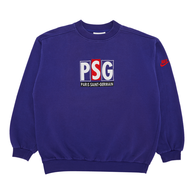 Vintage Paris Saint-Germain Home Stadium Sweatshirt "Blue"
