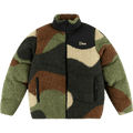 Dime Sherpa Puffer Jacket "Camo"