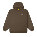 Dime Classic Small Logo Hoodie "Walnut"