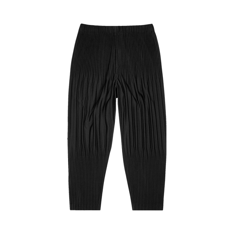 Pleats Please Issey Miyake Basic Straight Pants "Black"